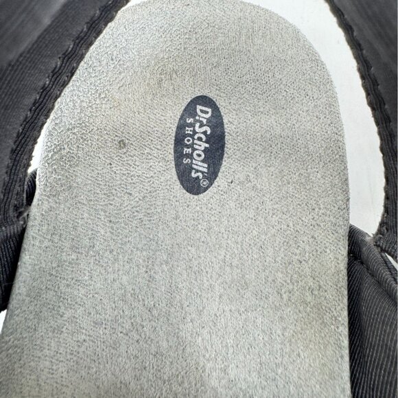 Dr. Scholls Women's Adelle Sandals Size 10M Navy Suede Comfort Casual Strappy - Picture 3 of 12